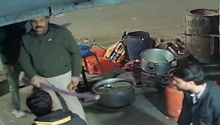 थाना प्रभारी पर मारपीट का आरोप