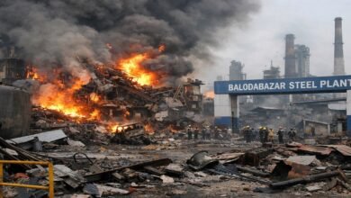 Chhattisgarh Steel Plant Blast