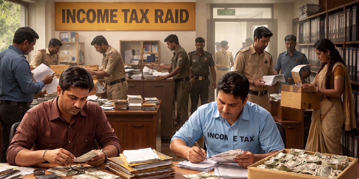 Income Tax Raids in CG